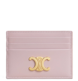  Ví Nữ Celine Triomphe Card Holder 'Pink' 