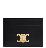  Ví Nữ Celine Triomphe Card Holder 'Black' 