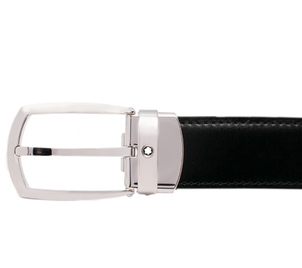  Thắt Lưng Nam MontBlanc Reversible Leather Belt 'Black' 