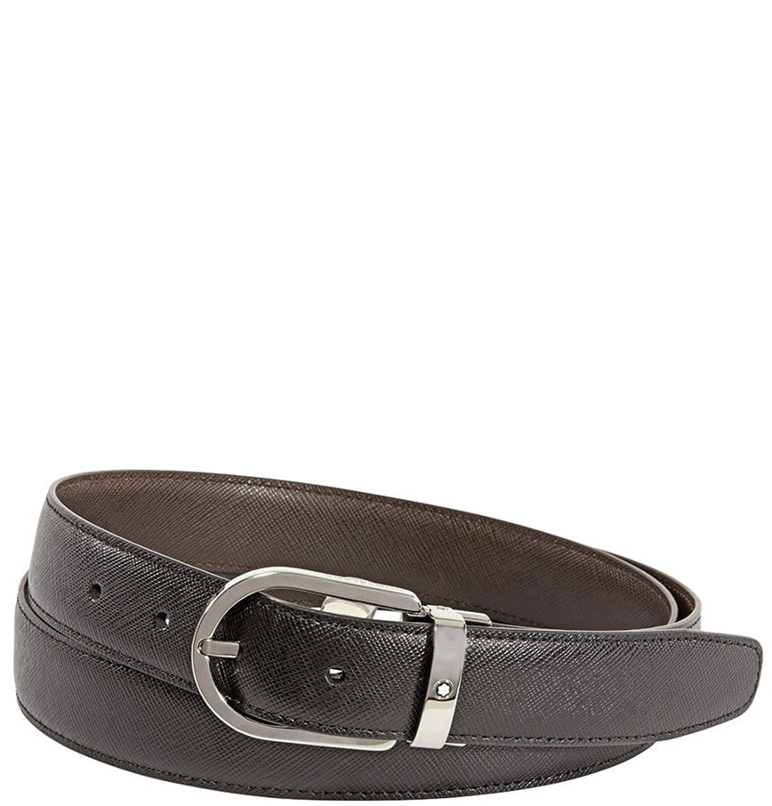  Thắt Lưng Nam MontBlanc Reversible Leather 'Brown' 