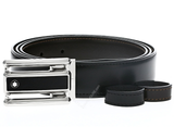  Thắt Lưng MontBlanc Leather Belt ‘Black’ 