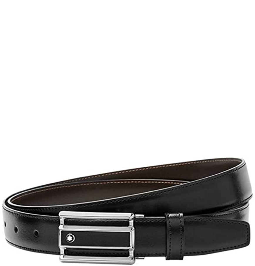  Thắt Lưng MontBlanc Leather Belt ‘Black’ 