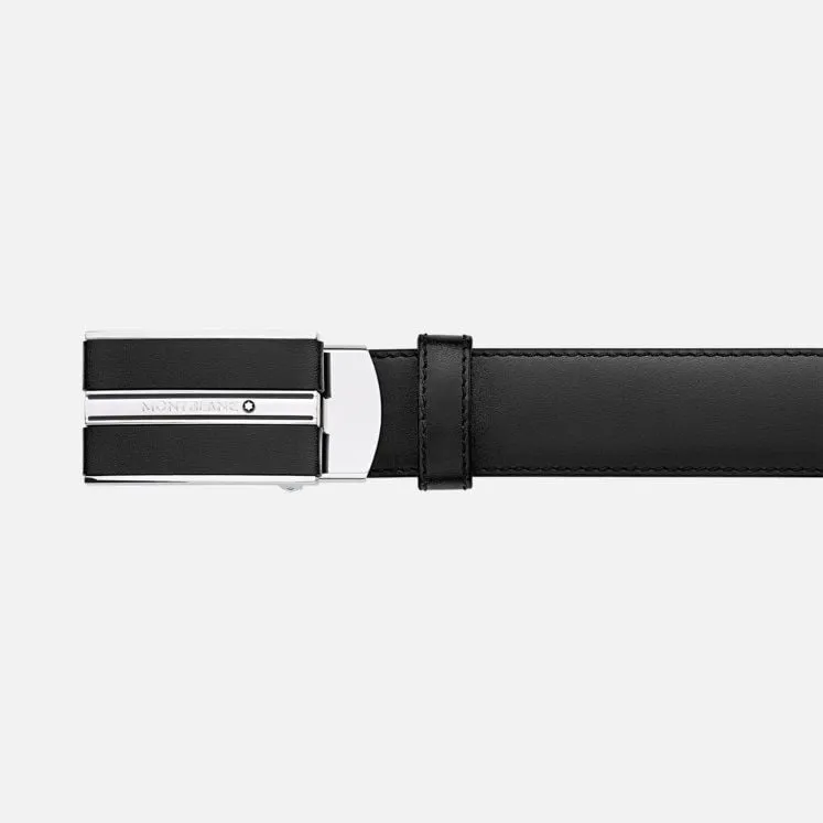  Thắt Lưng MontBlanc Leather Belt ‘Black’ 