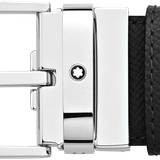  Thắt Lưng Nam MontBlanc Reversible Leather 'Black Blue' 