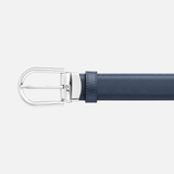  Thắt Lưng Nam MontBlanc Horseshoe Buckle 'Black' 