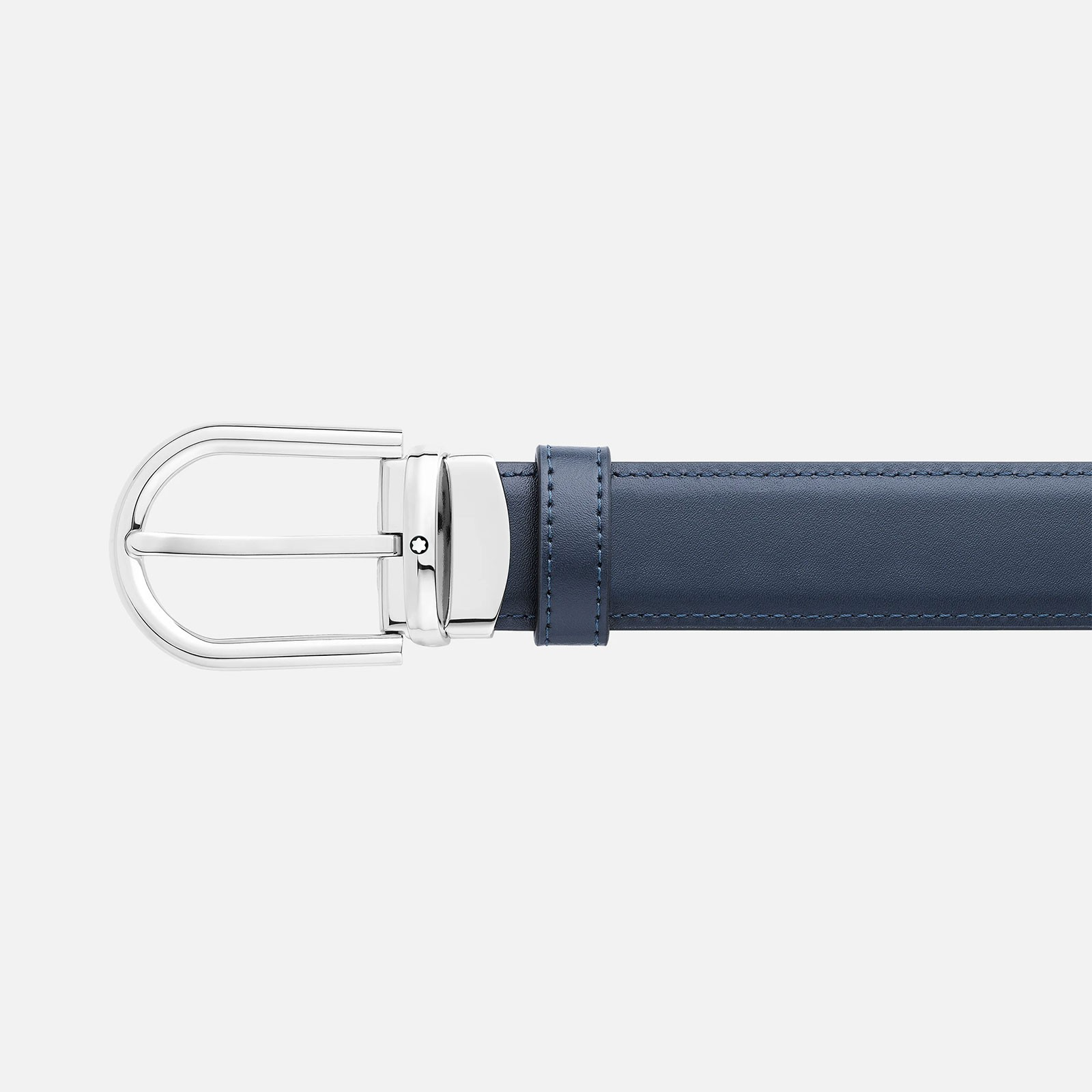  Thắt Lưng Nam MontBlanc Horseshoe Buckle 'Black' 