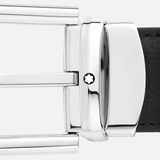  Thắt Lưng Nam MontBlanc Horseshoe Buckle 'Black' 
