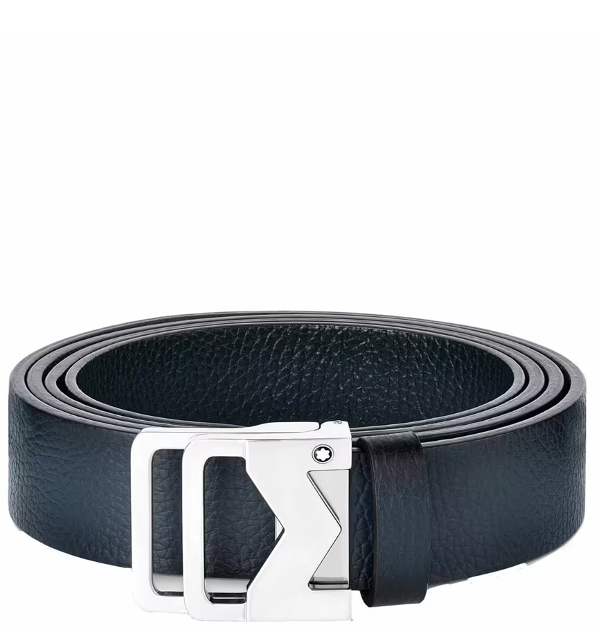  Thắt Lưng Nam MontBlanc Buckle Sfumato 'Blue' 