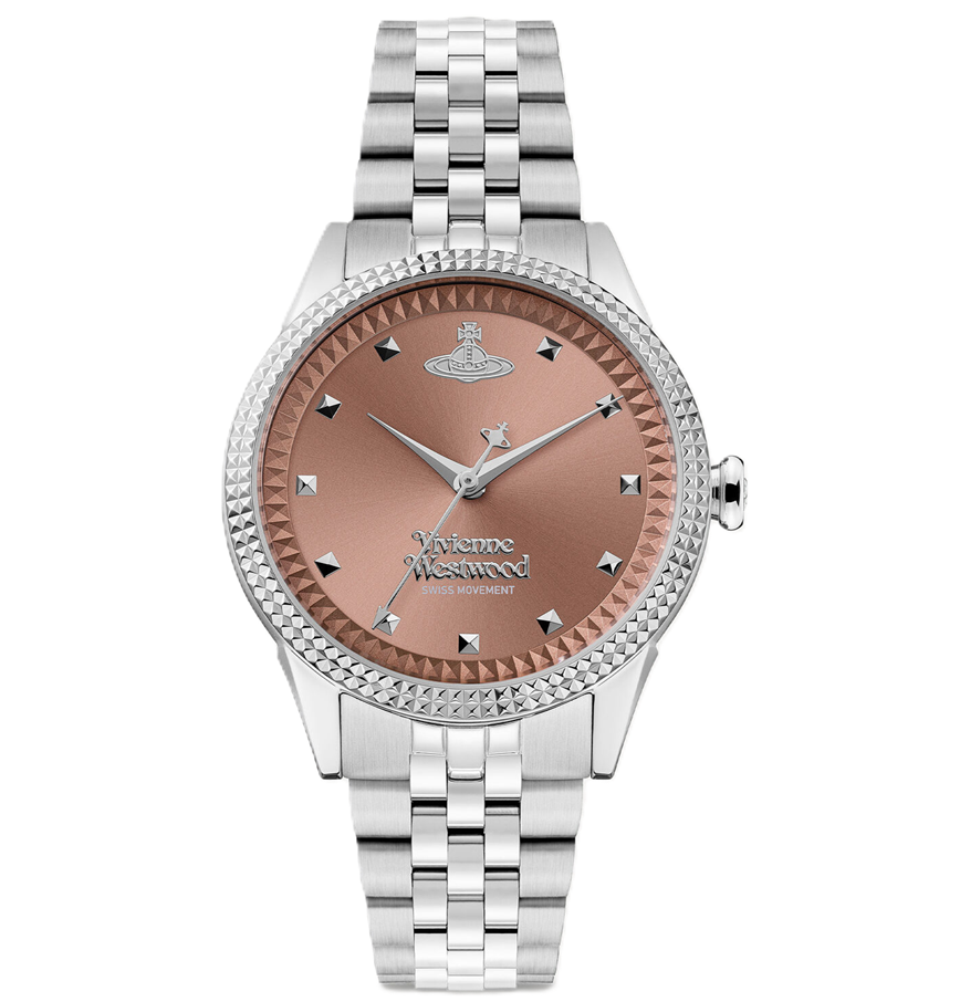  Đồng Hồ Nữ Vivienne Westwood Little Seymour 'Silver Pink' 