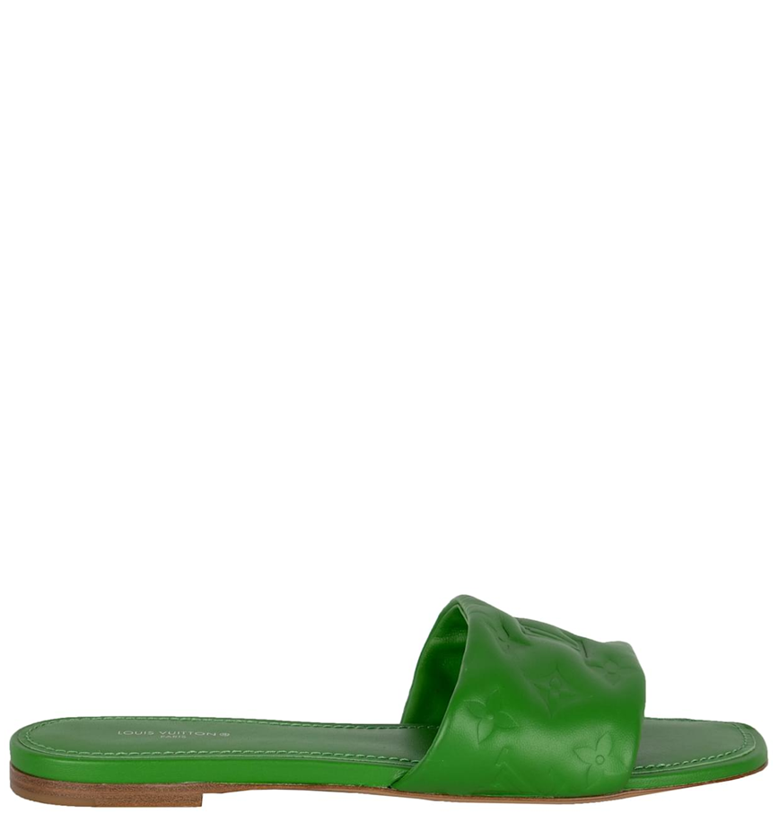  Dép Nữ Louis Vuitton Revival Slip Resistant 'Green' 