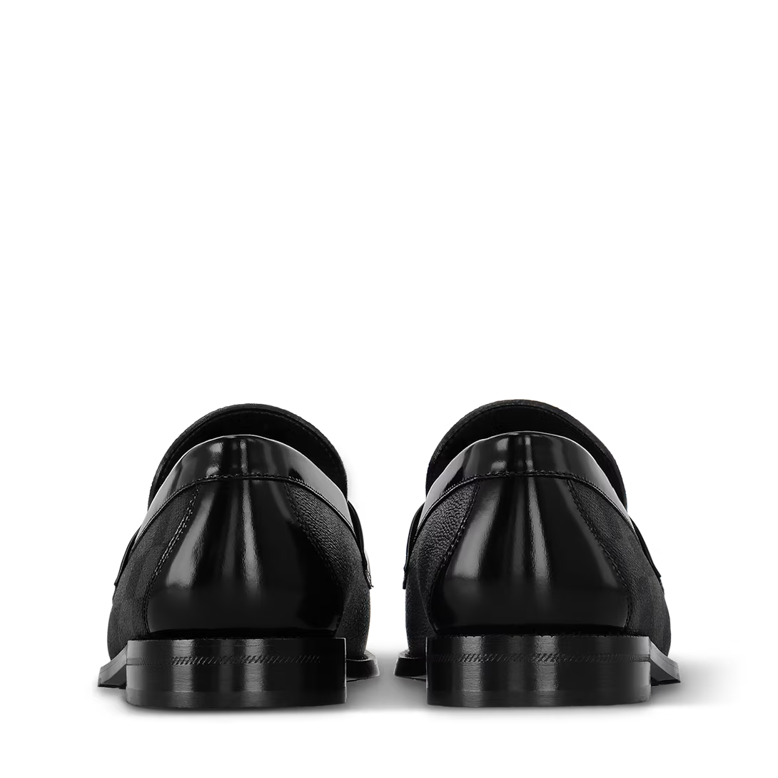  Giày Nam Louis Vuitton Major Loafers 'Black' 
