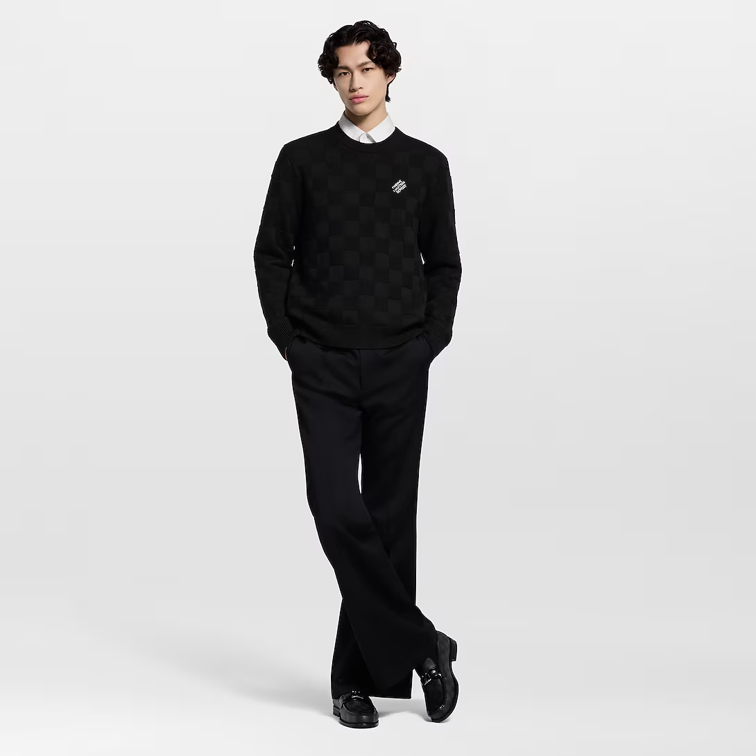  Giày Nam Louis Vuitton Major Loafers 'Black' 