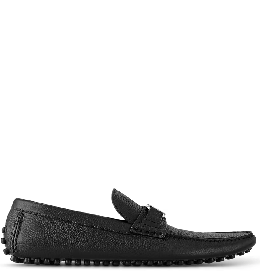  Giày Nam Louis Vuitton Hockenheim Mocassin 'Black' 