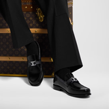  Giày Nam Louis Vuitton Major Loafers 'Black' 