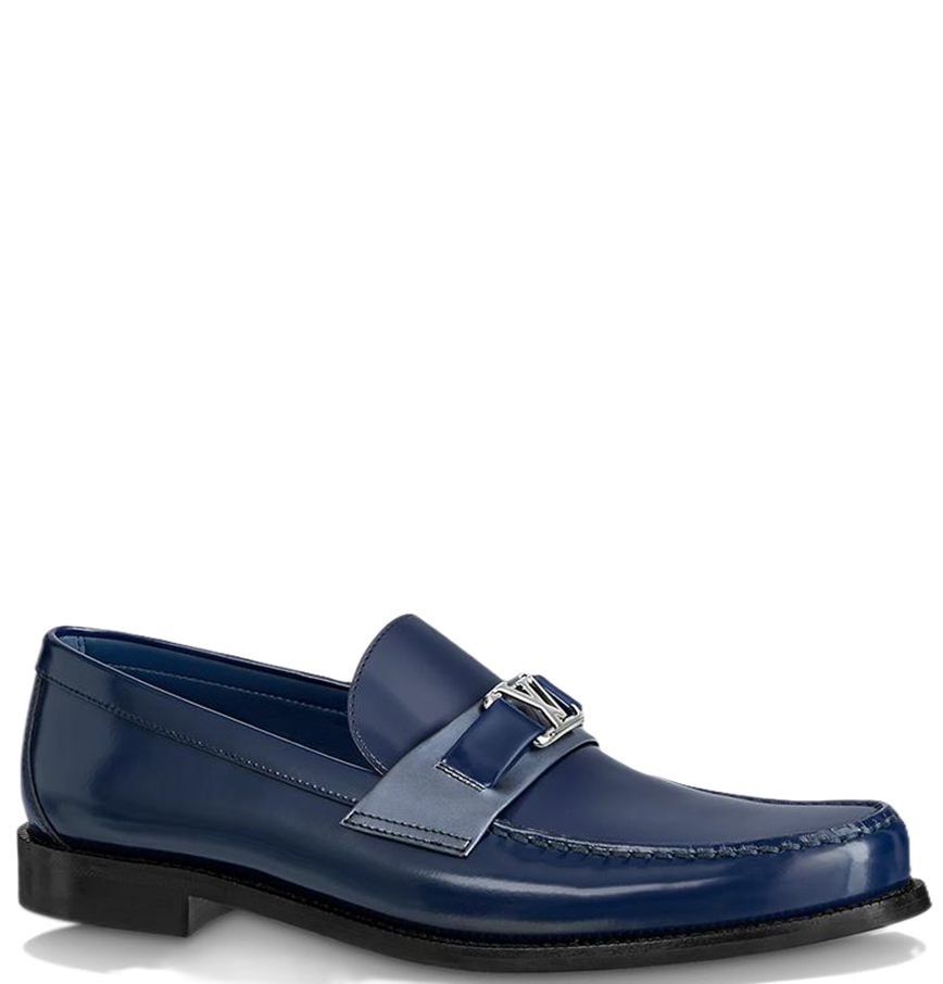  Giày Nam Louis Vuitton Major Loafers 'Navy' 