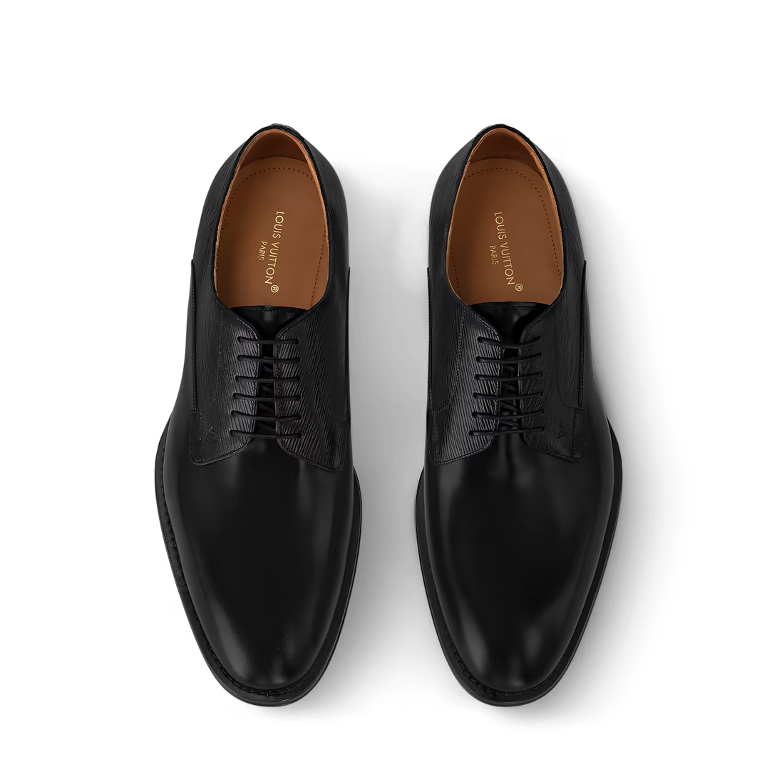  Giày Nam Louis Vuitton Kensington Derbies 'Black' 