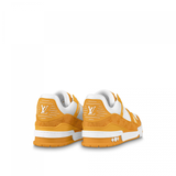  Giày Nam Louis Vuitton Trainer Monogram Denim 'Yellow White' 