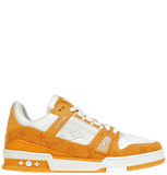  Giày Nam Louis Vuitton Trainer Monogram Denim 'Yellow White' 