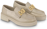  Giày Nữ Louis Vuitton Lv Academy Loafers 'Beige' 