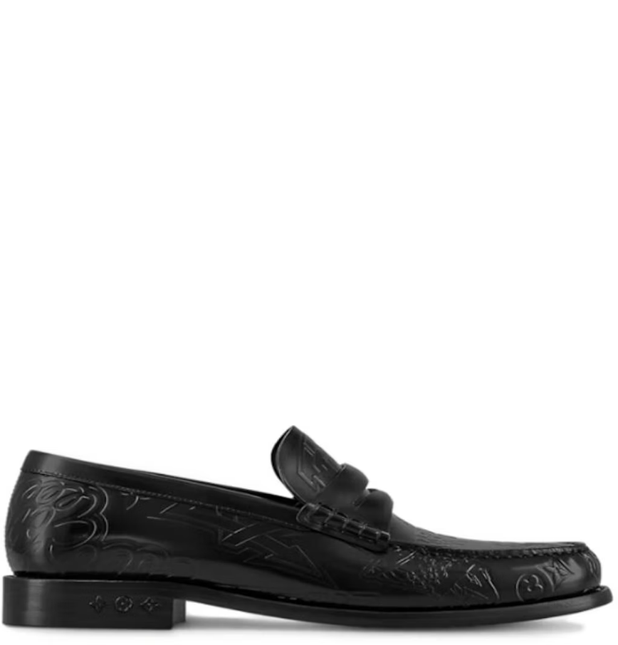  Giày Nam Louis Vuitton Mocasines 'Black' 