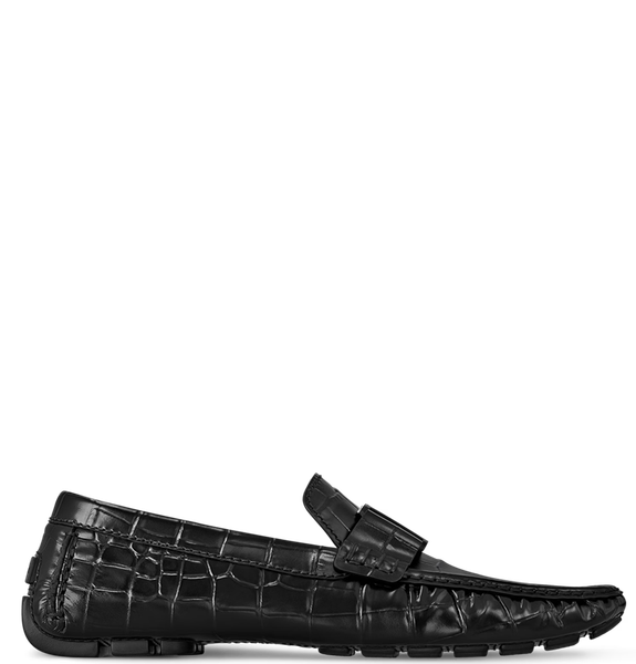  Giày Nam Louis Vuitton Monte Carlo Mocassin 'Black' 