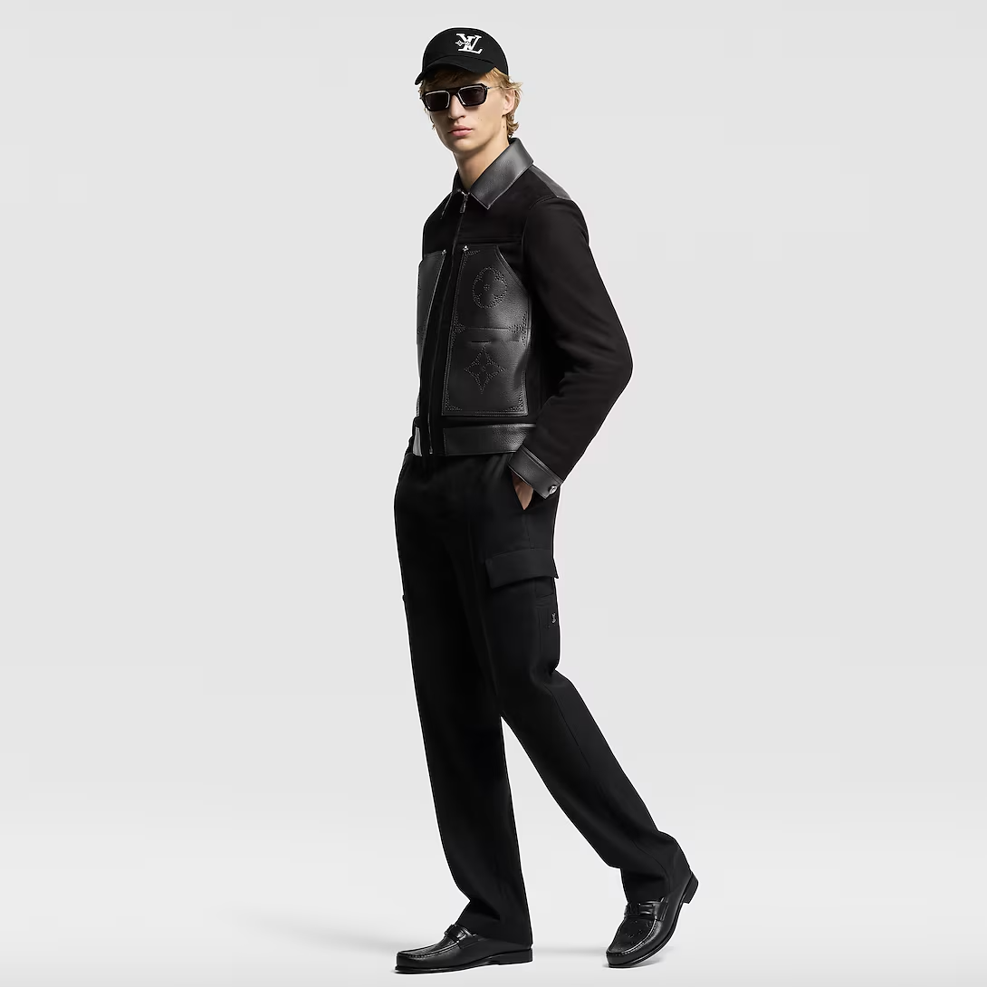  Giày Nam Louis Vuitton Major Loafers 'Black' 