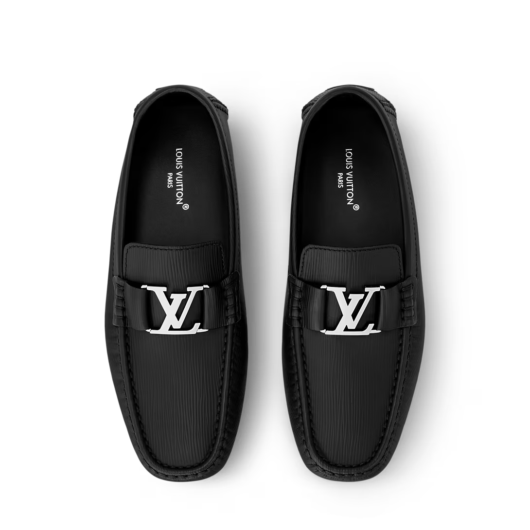 Giày Nam Louis Vuitton Mocasines 'Black' 