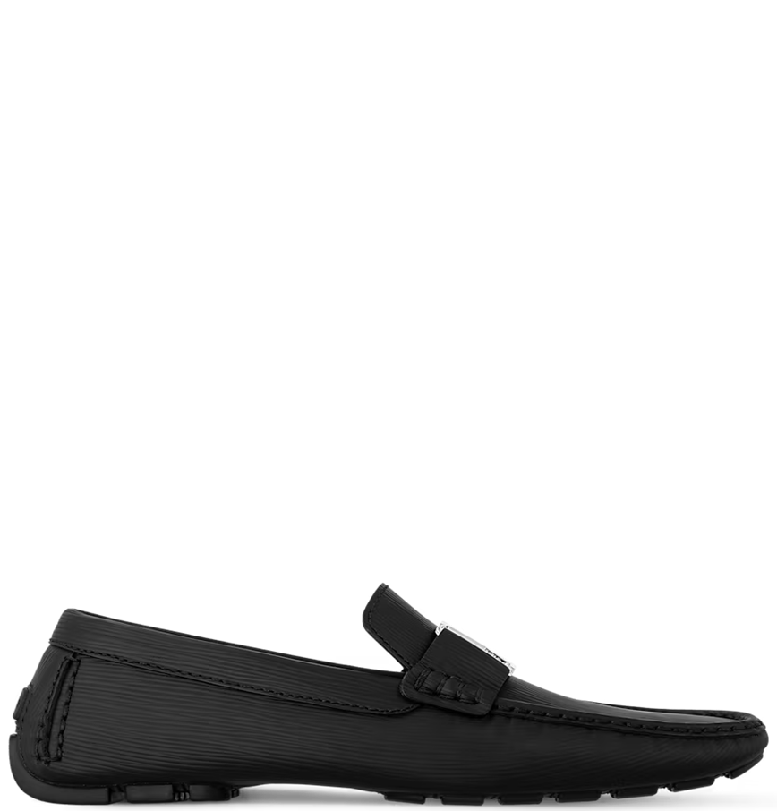 Giày Nam Louis Vuitton Mocasines 'Black' 