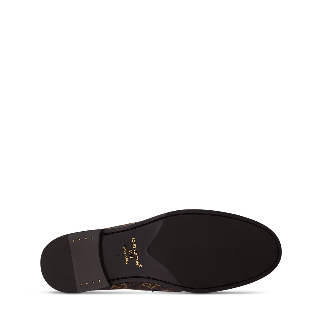  Giày Nam Louis Vuitton Major Loafers 'Brown' 
