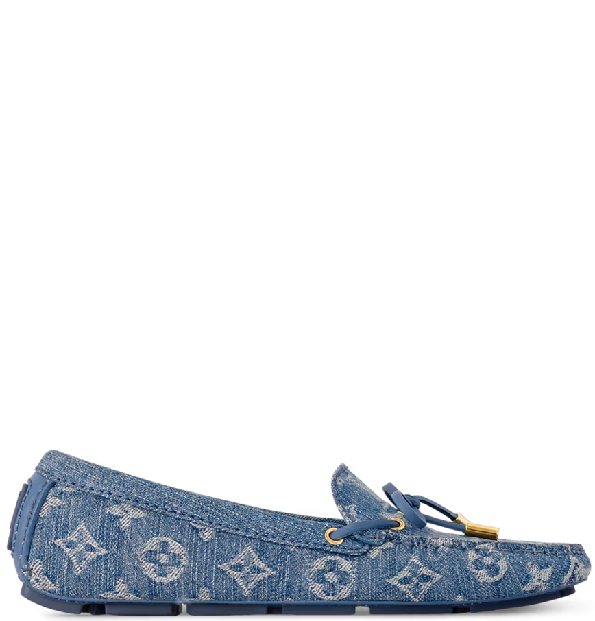  Giày Nam Louis Vuitton Gloria Flat Loafer 'Blue' 