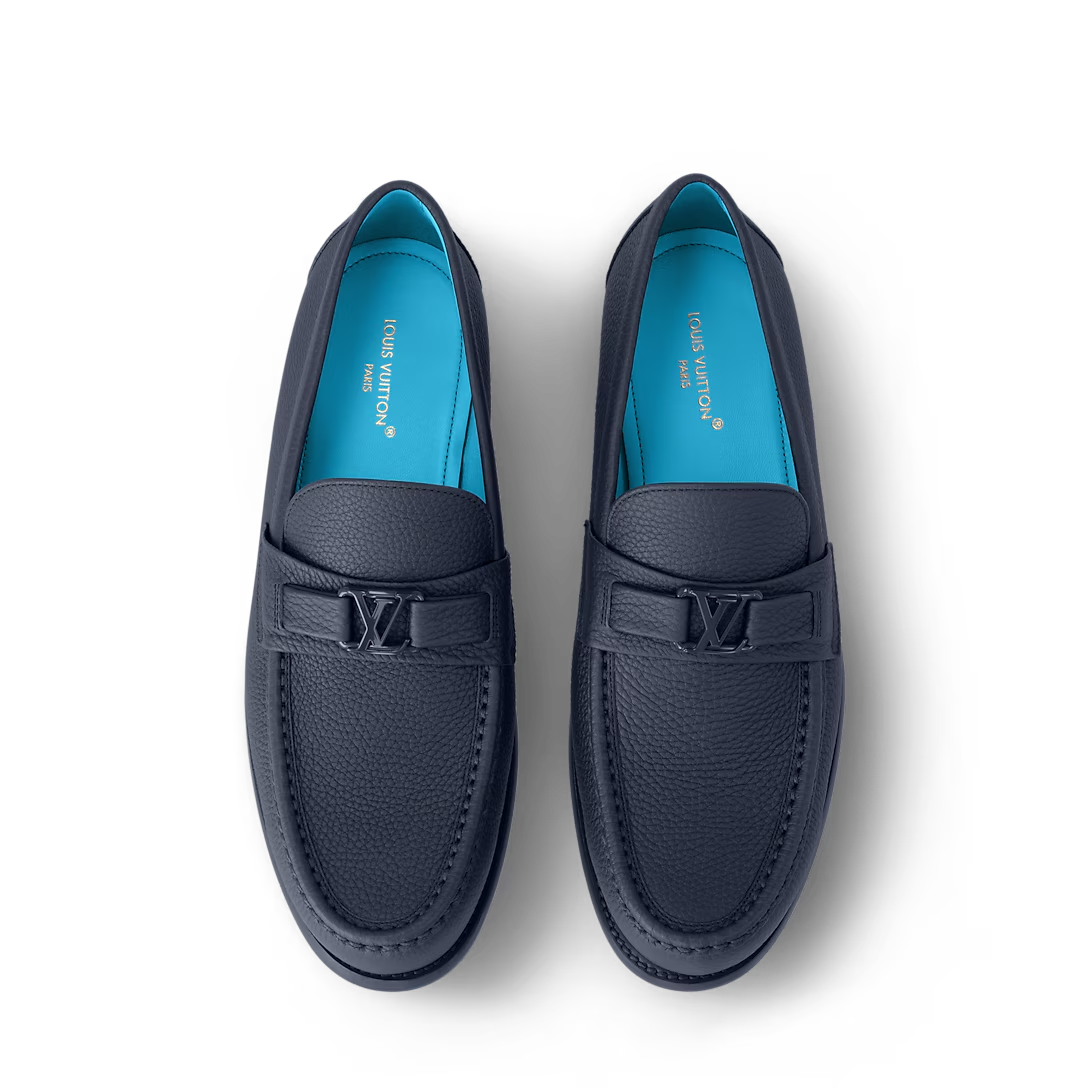  Giày Nam Louis Vuitton Major Loafers 'Marine' 