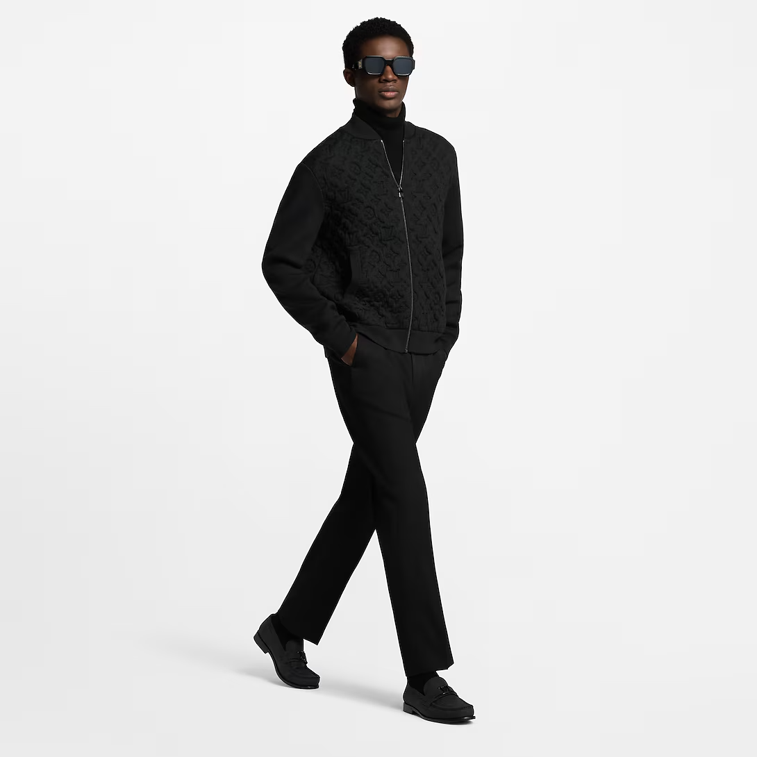  Giày Nam Louis Vuitton Major Loafers 'Black' 