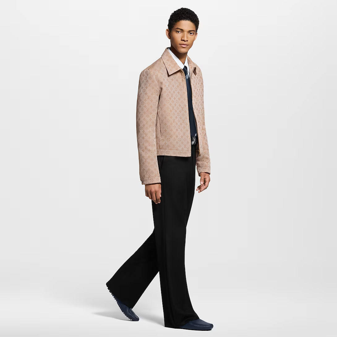  Giày Nam Louis Vuitton Silverstone Moccasin 'Navy' 