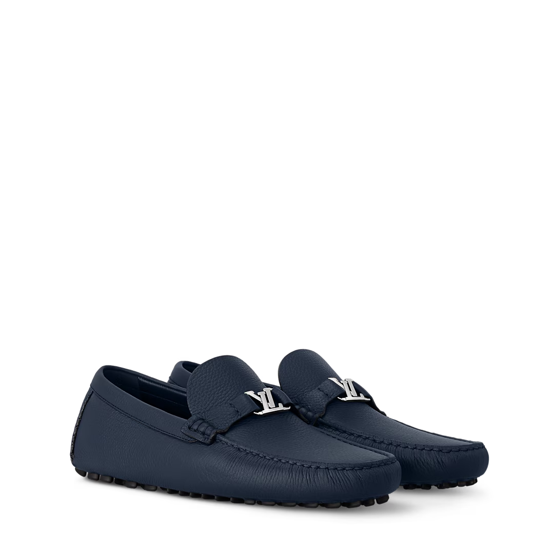  Giày Nam Louis Vuitton Silverstone Moccasin 'Navy' 