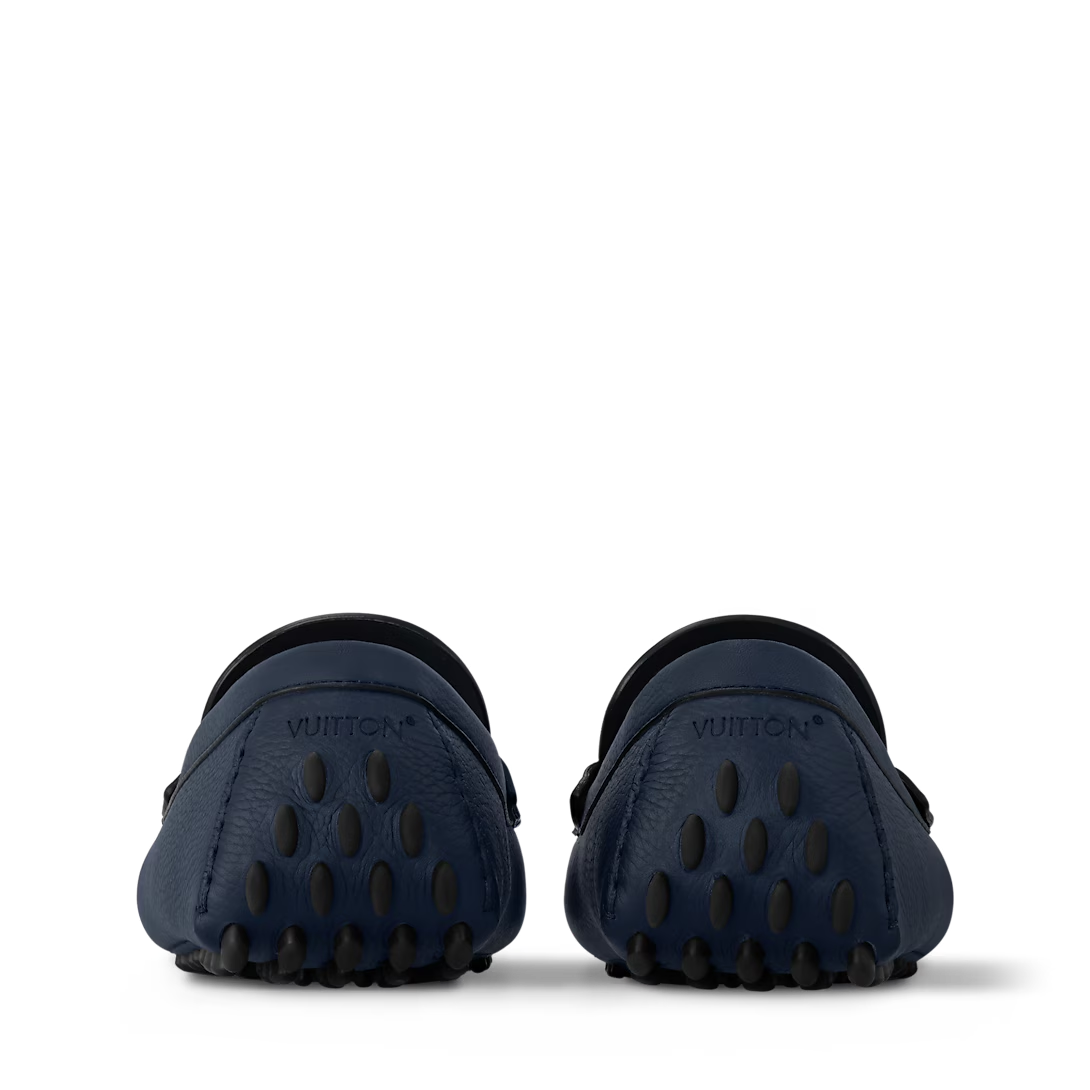  Giày Nam Louis Vuitton Silverstone Moccasin 'Navy' 