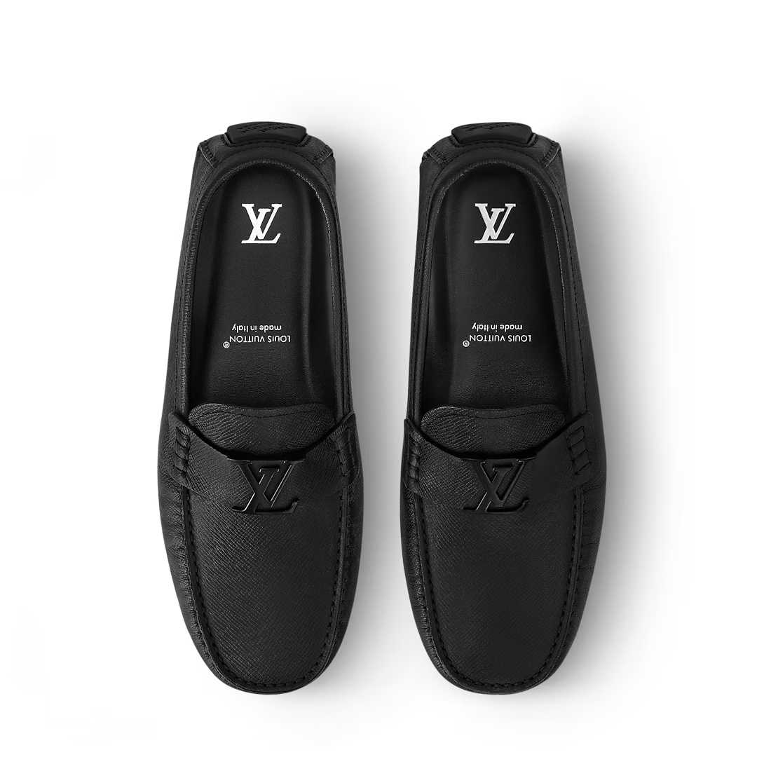  Giày Nam Louis Vuitton Monza Shoes 'Black' 