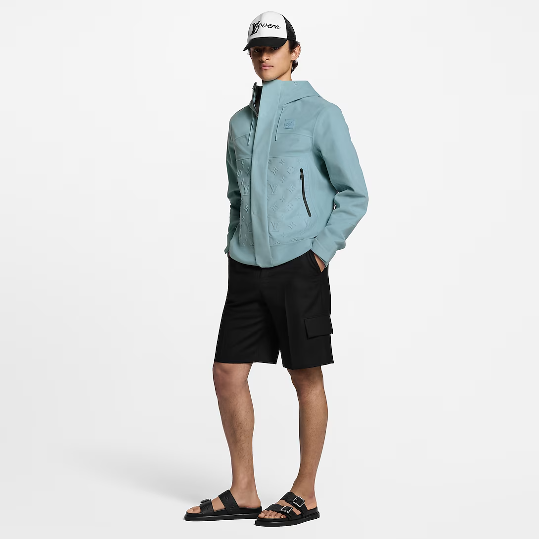  Dép Nam Louis Vuitton LV Venice Mule 'Black' 