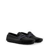  Giày Nam Louis Vuitton Monza Moccasin 'Black' 