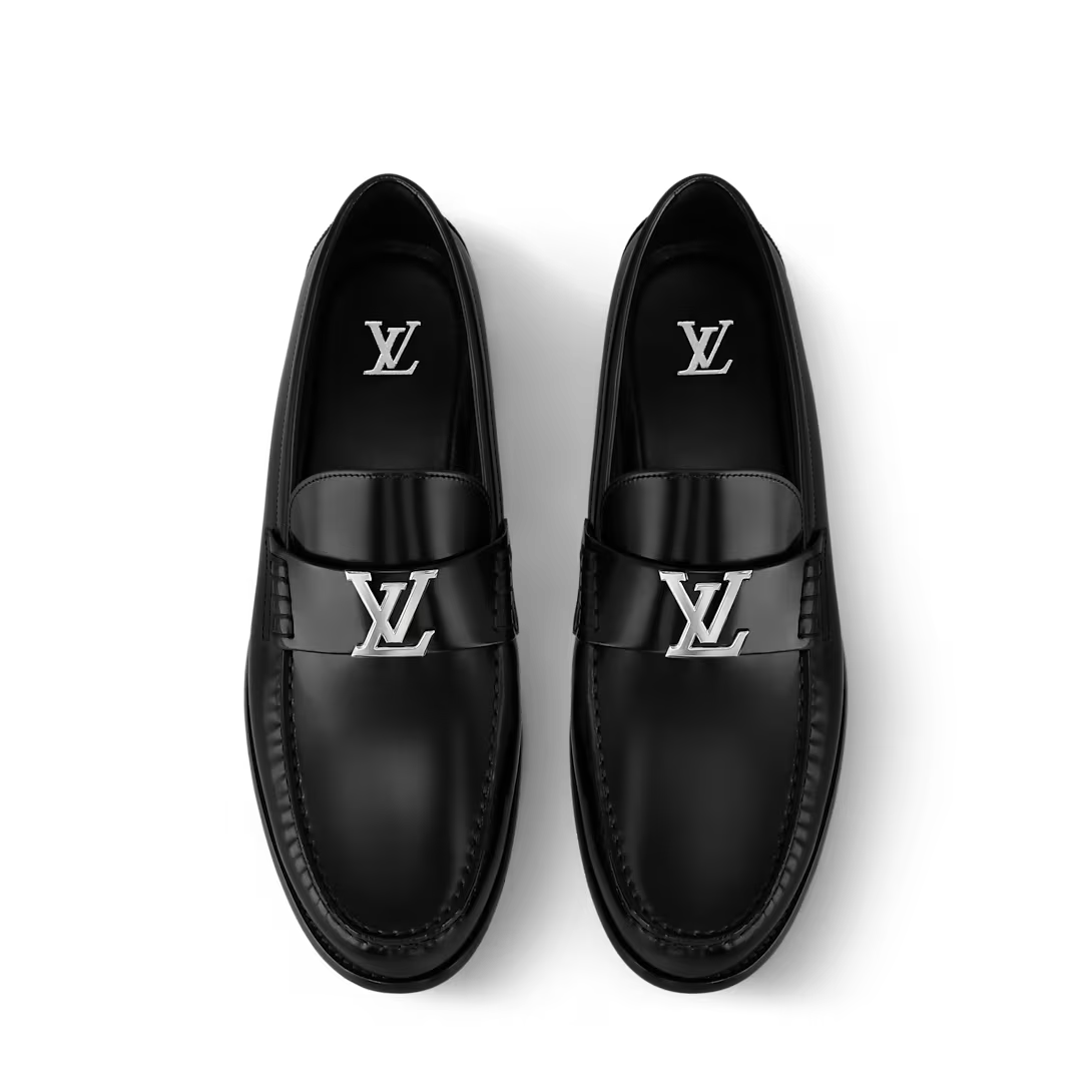 Giày Nam Louis Vuitton Major Loafer 'Black' 