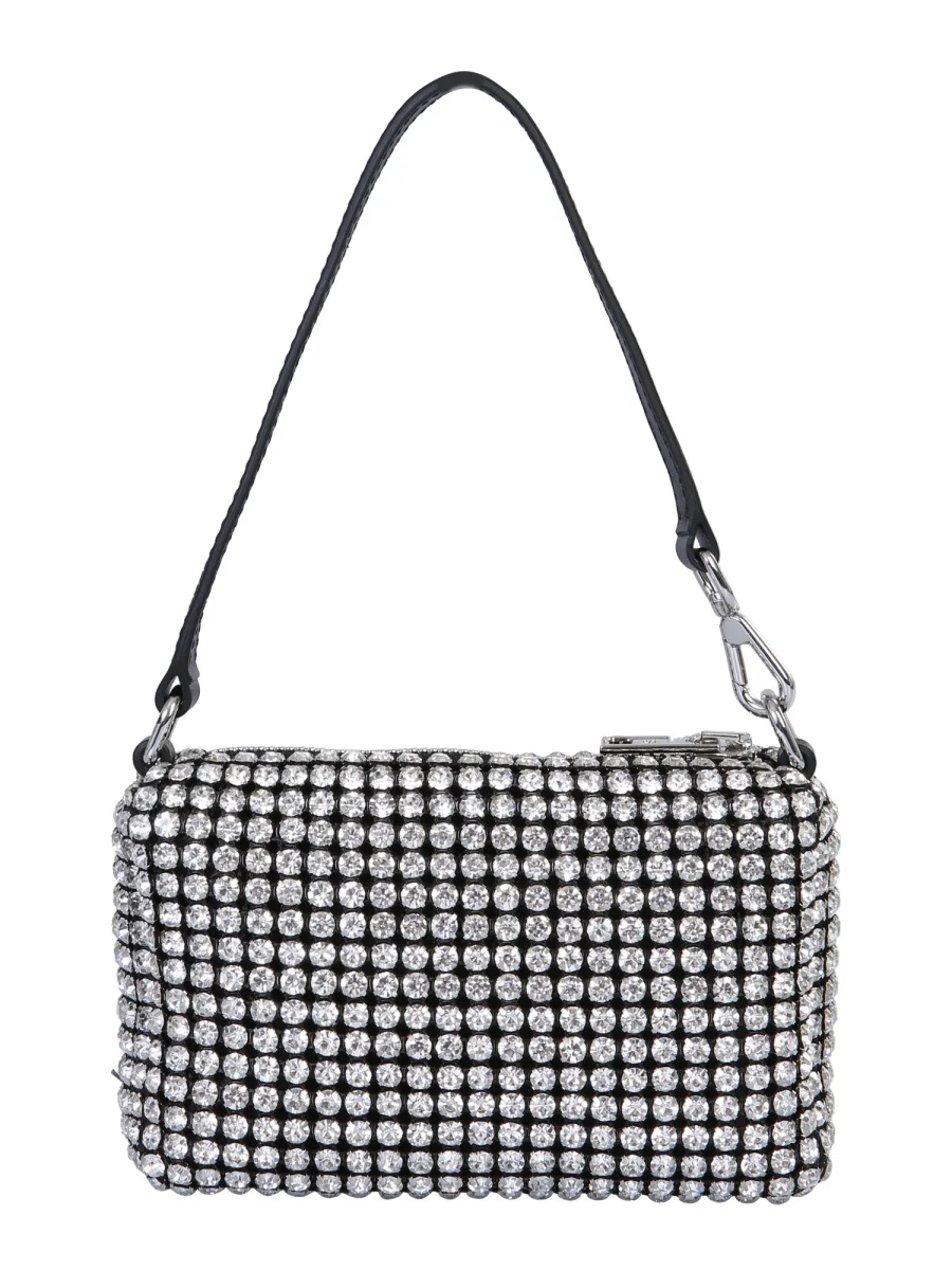  Túi Nữ Alexander Wang Wangloc Rhinestone 'Black' 