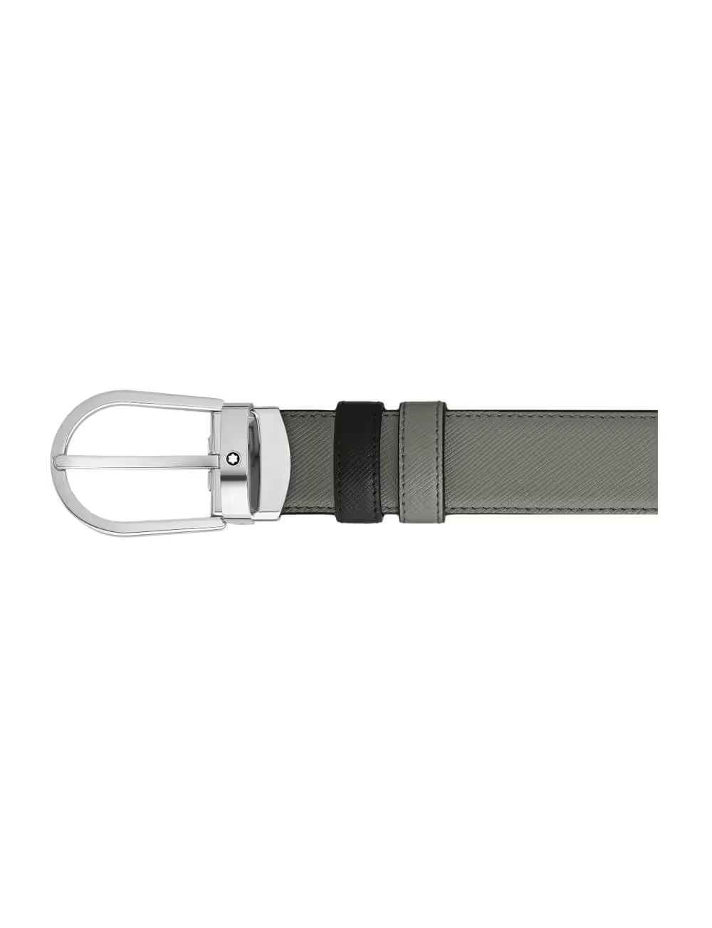  Thắt Lưng Nam MontBlanc Horseshoe Buckle 'Black' 220019 