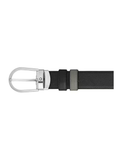  Thắt Lưng Nam MontBlanc Horseshoe Buckle 'Black' 220019 