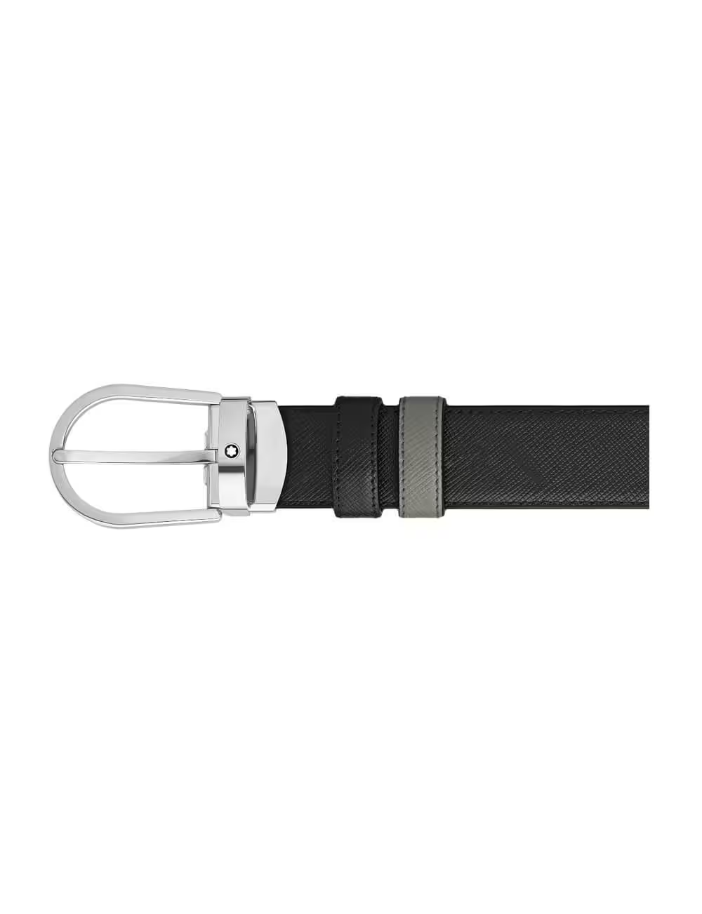 Thắt Lưng Nam MontBlanc Horseshoe Buckle 'Black' 220019 