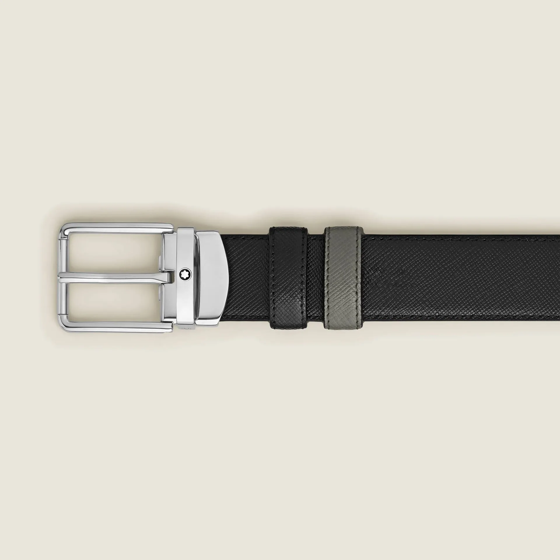  Thắt Lưng Nam MontBlanc Medium Reversible 'Grey' 