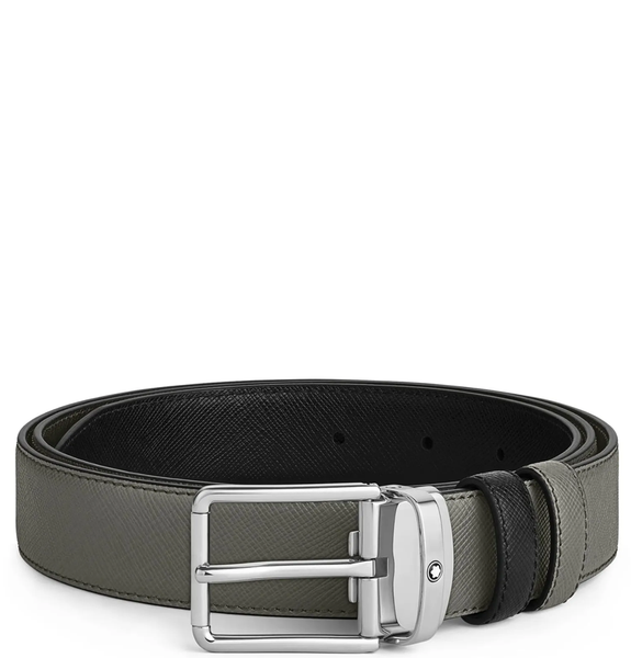  Thắt Lưng Nam MontBlanc Medium Reversible 'Grey' 
