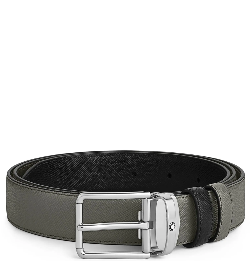  Thắt Lưng Nam MontBlanc Medium Reversible 'Grey' 