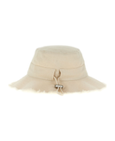  Mũ Nữ Jacquemus Unisex Hat in Off-White 'Cream' 