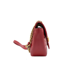  Túi Nữ Gucci GG Marmont Chain Bag Gold Buckle 'Red' 