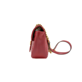  Túi Nữ Gucci GG Marmont Chain Bag Gold Buckle 'Red' 