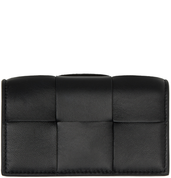  Ví Nữ Bottega Veneta Cassette Card Holder 'Black' 